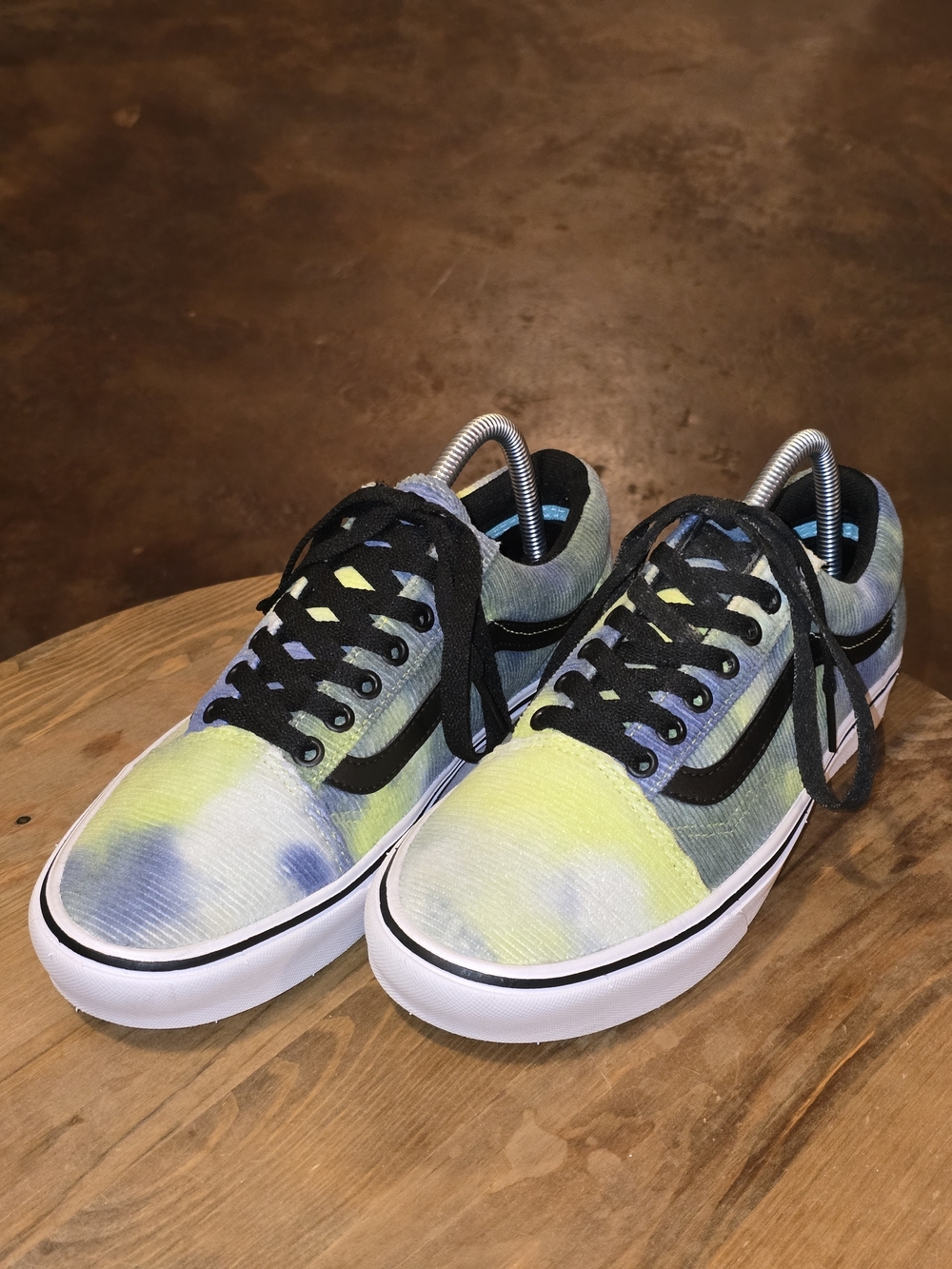 VANS ComfyCush Old Skool Blotched Corduroy Sneakers M7.5 W9